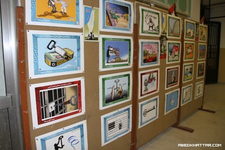 ووفاءً لروح الشاعر الفلسطيني الكبير أبو عرب معرض صور والامسية شعرية في ذكرى يوم الارض ال38