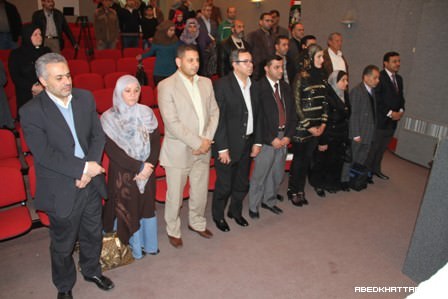 ووفاءً لروح الشاعر الفلسطيني الكبير أبو عرب معرض صور والامسية شعرية في ذكرى يوم الارض ال38