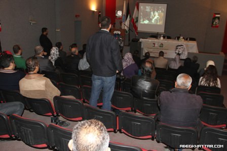 ووفاءً لروح الشاعر الفلسطيني الكبير أبو عرب معرض صور والامسية شعرية في ذكرى يوم الارض ال38