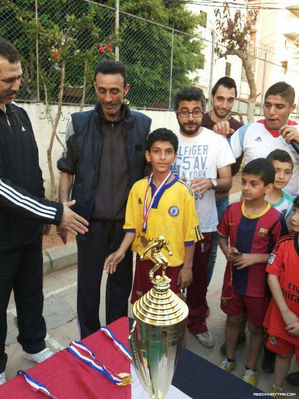 الاخوة صيدا بطل دورة الشهيد ابو جهاد الوزير لناشئين