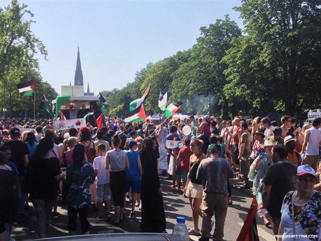 فلسطين حاضرة في كرنفال الثقافات العالمي في برلين