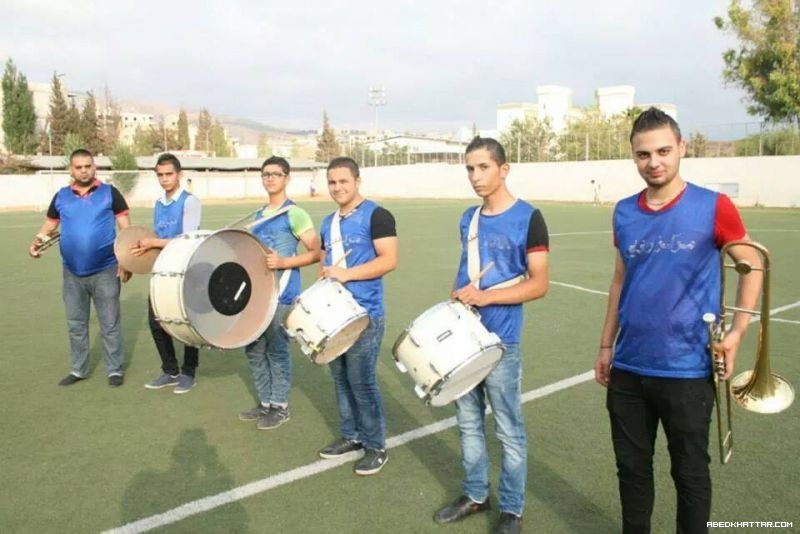 افتتاح دورة الشهيد القائد ابو علي مصطفى الثالثه عشر على ارض ملعب فلسطين في مخيم البداوي