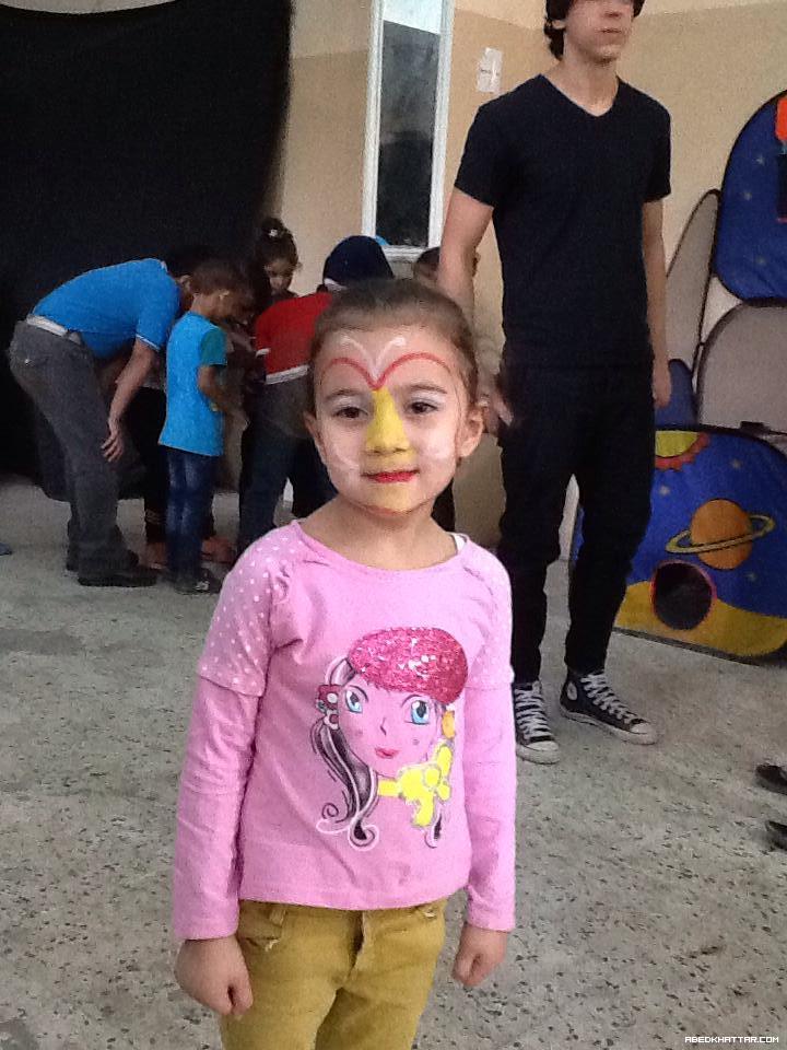 مؤسسة الاطفال و الشبيبة الفلسطينية تقيم يوماً ترفيهياً لاطفال مخيم البداوي