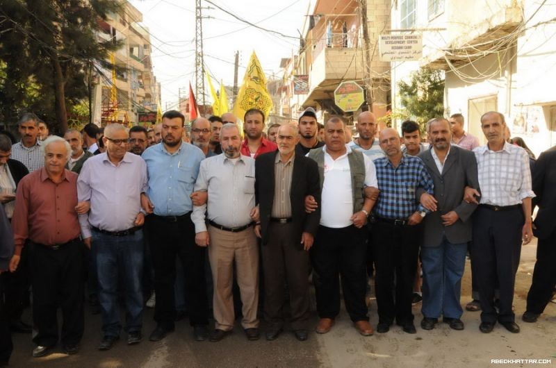 مسيرة وضع اكاليل بالذكرى العاشرة لاستشهاد القائد الرمز ياسر عرفات