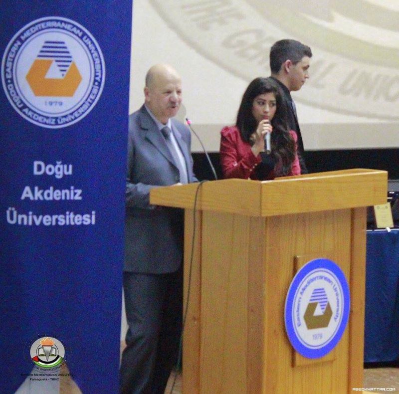 شمال قبرص || دائرة شؤون المغتربين تشارك في تخريج الطلبة الفلسطينيين في جامعة شرق البحر المتوسط