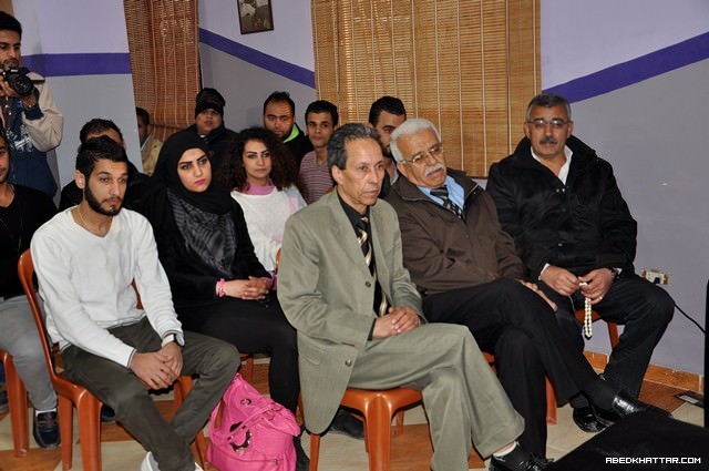 الشاعرة انتصار الدنان أحيت أمسية شعرية في مخيم عين الحلوة