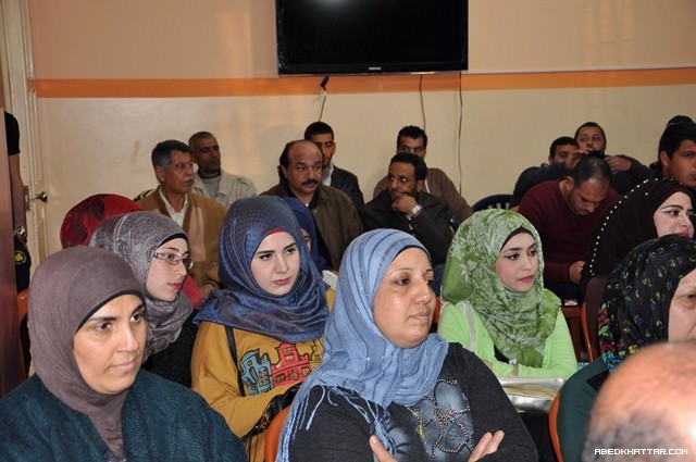 الشاعرة انتصار الدنان أحيت أمسية شعرية في مخيم عين الحلوة