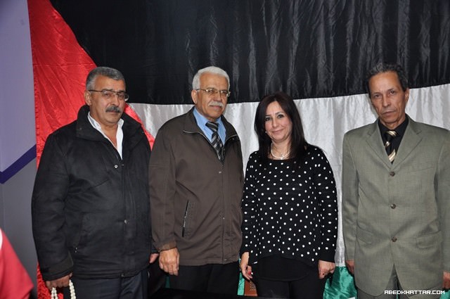 الشاعرة انتصار الدنان أحيت أمسية شعرية في مخيم عين الحلوة