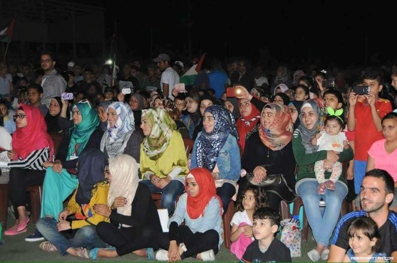 ليالي اريج فلسطين في مخيم البداوي