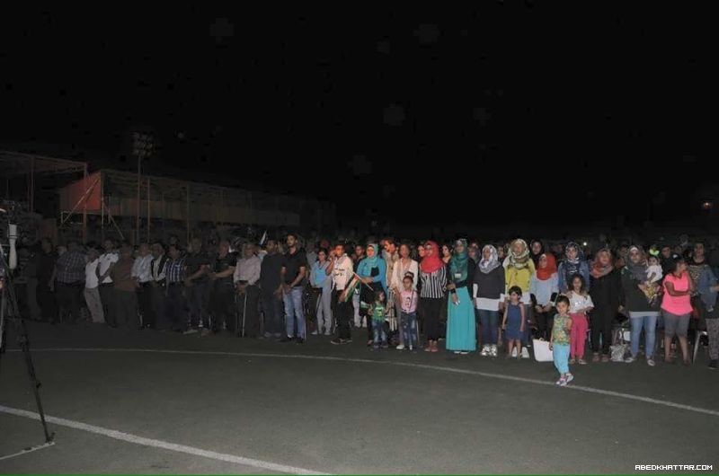 ليالي اريج فلسطين في مخيم البداوي