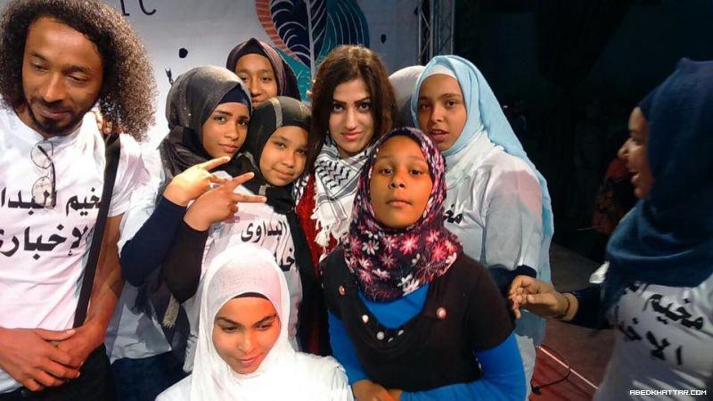 ليالي اريج فلسطين في مخيم البداوي‎