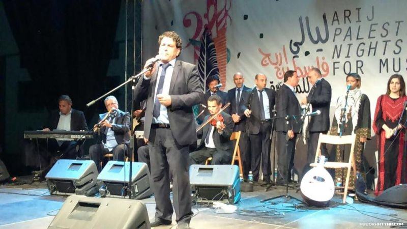 ليالي اريج فلسطين في مخيم البداوي