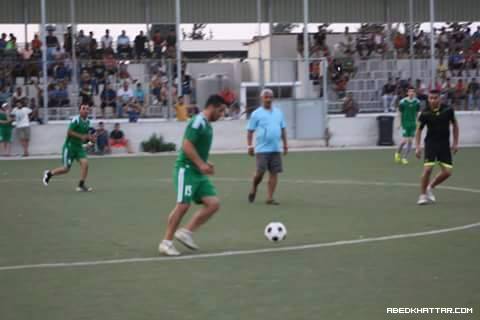 تعادل نادي اليرموك ونادي الاجيال 1-1 في مخيم البداوي