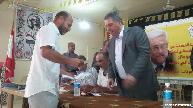 توزيع هبة مالية من الرئيس أبو مازن لأهالي مخيم نهر البارد الحي الجديد