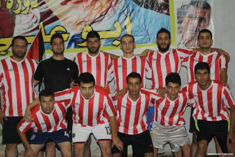 فوز نادي فلسطين على نادي محمد الدرة