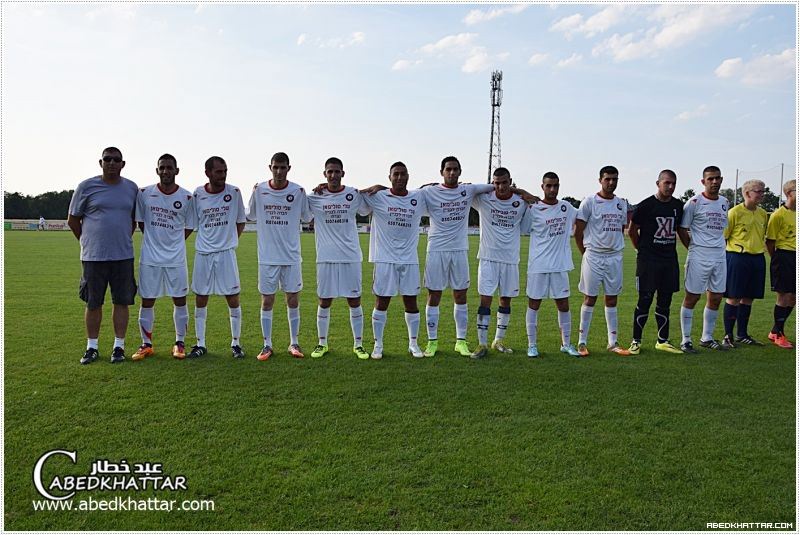 فوز نادي كرة القدم النهضة الناصرة على فريق اسبيفي ايريش هاغن 3 - 0 في مدينة نينبورغ