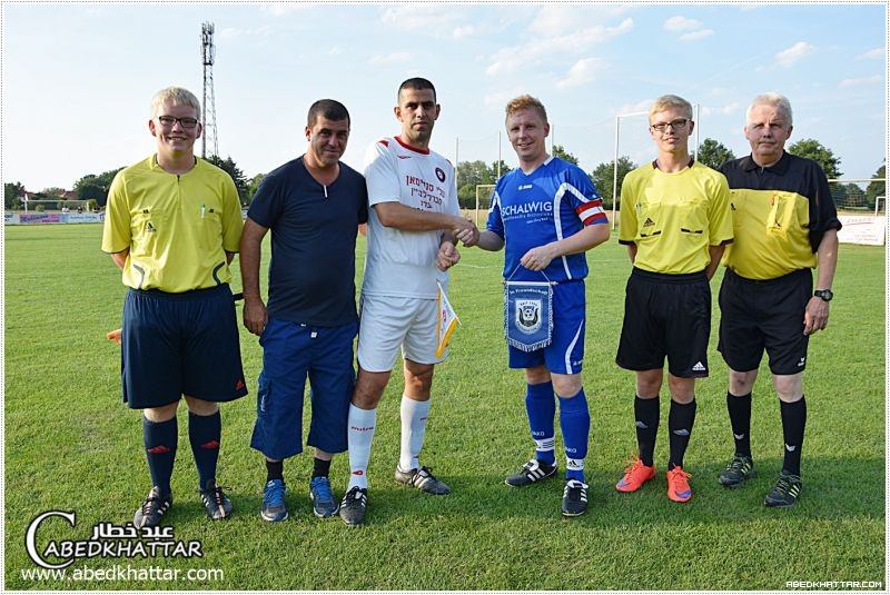 فوز نادي كرة القدم النهضة الناصرة على فريق اسبيفي ايريش هاغن 3 - 0 في  مدينة نينبورغ