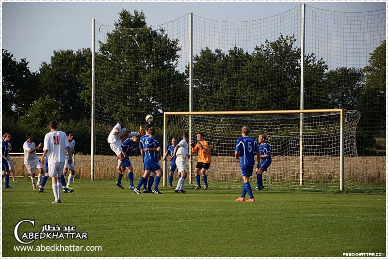 فوز نادي كرة القدم النهضة الناصرة على فريق اسبيفي ايريش هاغن 3 - 0 في مدينة نينبورغ