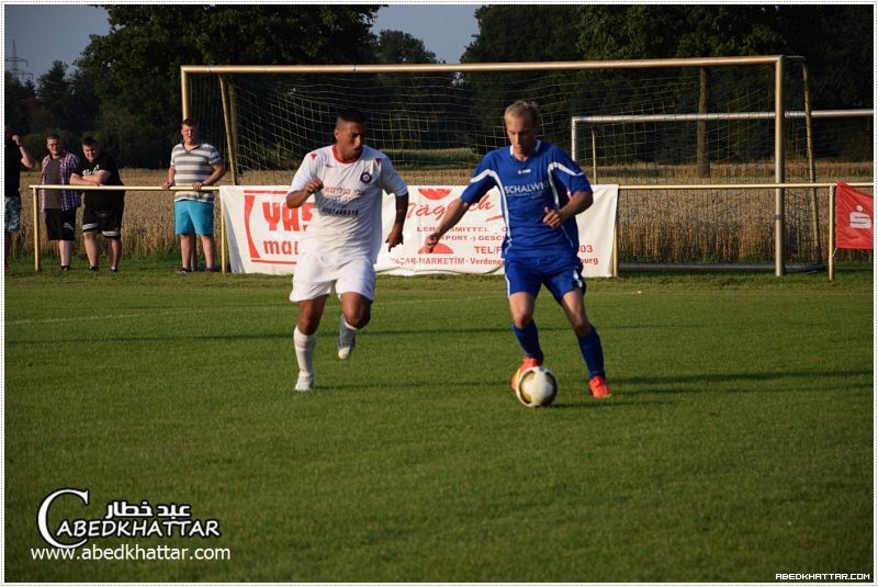فوز نادي كرة القدم النهضة الناصرة على فريق اسبيفي ايريش هاغن 3 - 0 في مدينة نينبورغ