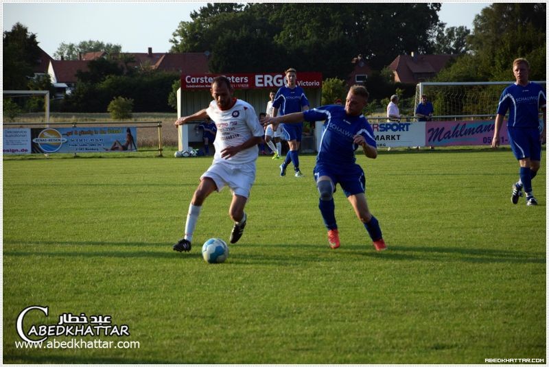 فوز نادي كرة القدم النهضة الناصرة على فريق اسبيفي ايريش هاغن 3 - 0 في مدينة نينبورغ