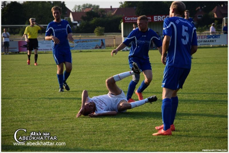 فوز نادي كرة القدم النهضة الناصرة على فريق اسبيفي ايريش هاغن 3 - 0 في مدينة نينبورغ