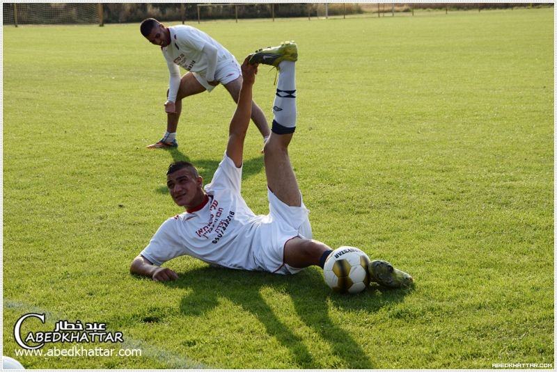 فوز نادي كرة القدم النهضة الناصرة على فريق اسبيفي ايريش هاغن 3 - 0 في مدينة نينبورغ