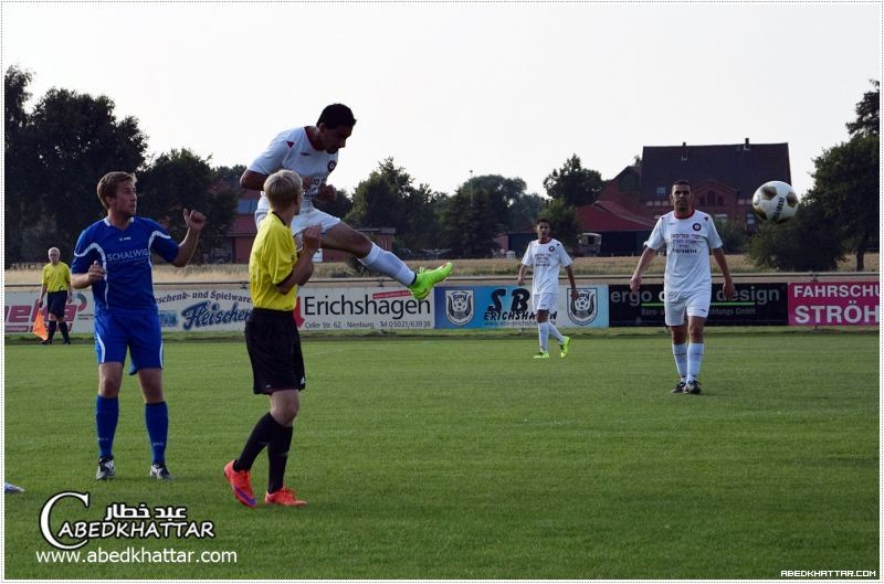 فوز نادي كرة القدم النهضة الناصرة على فريق اسبيفي ايريش هاغن 3 - 0 في مدينة نينبورغ