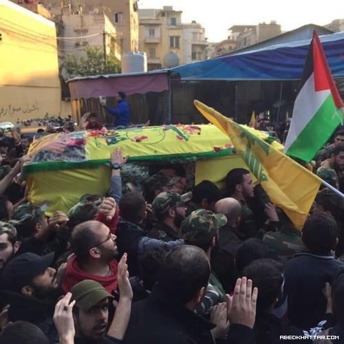 بالصور.. الضاحية تشييع سمير القنطار