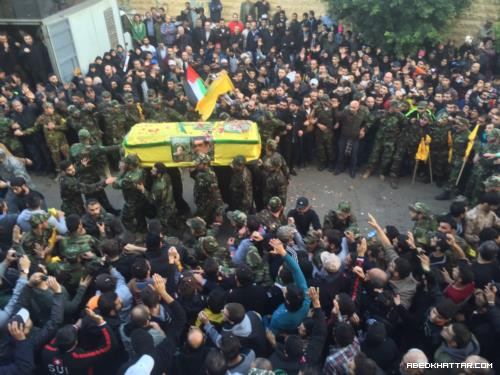 بالصور.. الضاحية تشييع سمير القنطار