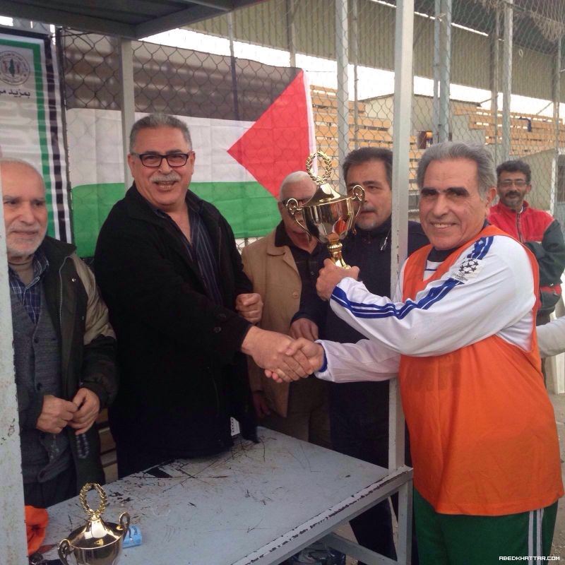 فوز قدامى شبيبة فلسطين على فريق مستشفى صفد-الهلال