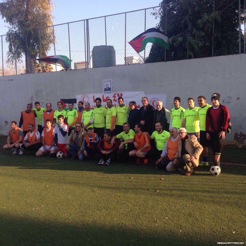 فوز قدامى شبيبة فلسطين على فريق مستشفى صفد-الهلال