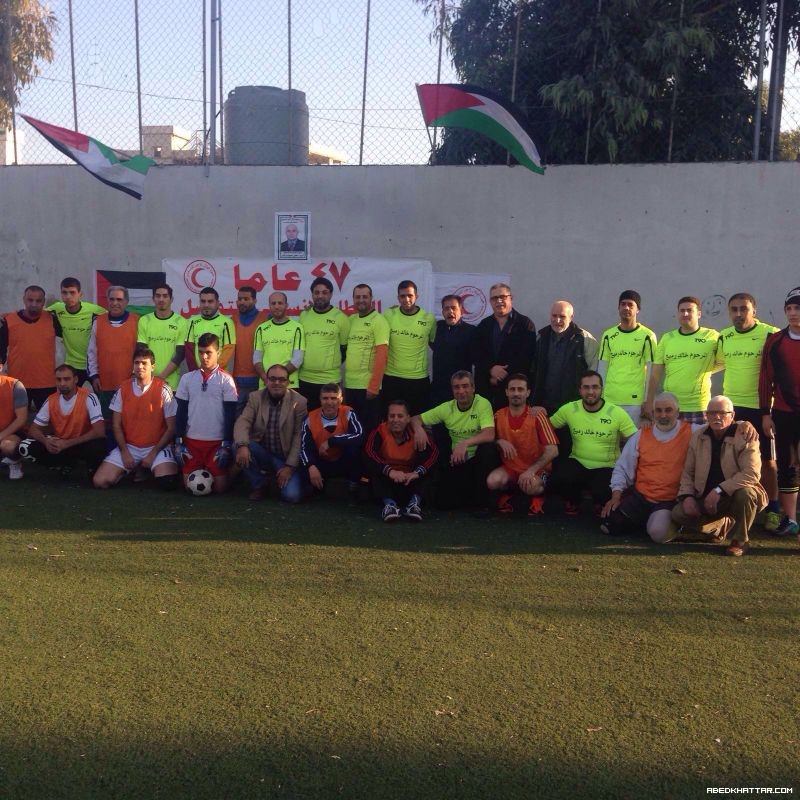 فوز قدامى شبيبة فلسطين على فريق مستشفى صفد-الهلال