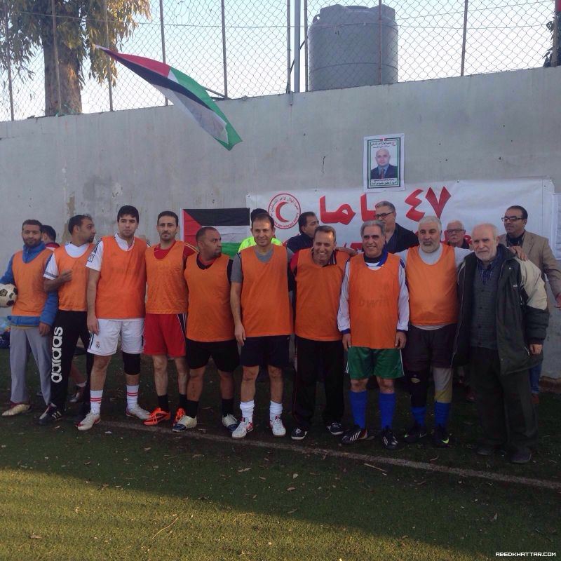 فوز قدامى شبيبة فلسطين على فريق مستشفى صفد-الهلال