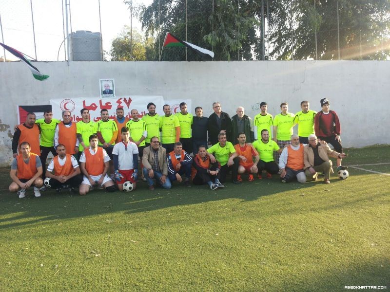 فوز قدامى شبيبة فلسطين على فريق مستشفى صفد-الهلال