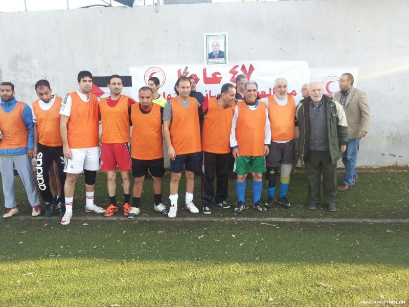 فوز قدامى شبيبة فلسطين على فريق مستشفى صفد-الهلال