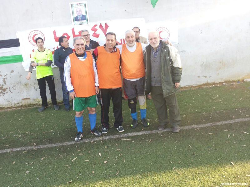 فوز قدامى شبيبة فلسطين على فريق مستشفى صفد-الهلال