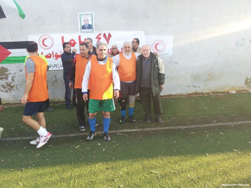 فوز قدامى شبيبة فلسطين على فريق مستشفى صفد-الهلال