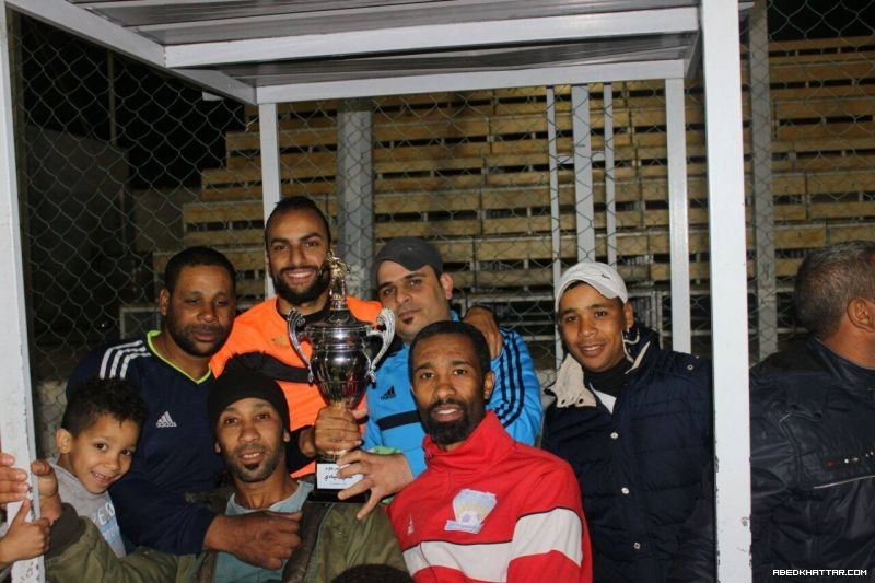 فوز نادي القدس على نادي شبيبة فلسطين على كاس ذكرى الشهيد علي عيادي في مخيم البداوي