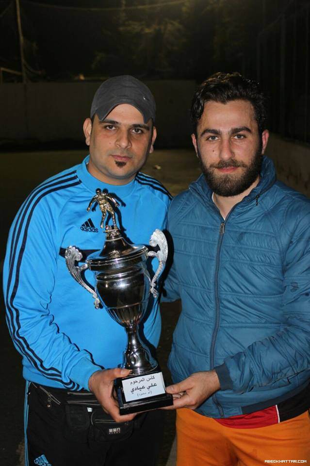 فوز نادي القدس على نادي شبيبة فلسطين على كاس ذكرى الشهيد علي عيادي في مخيم البداوي