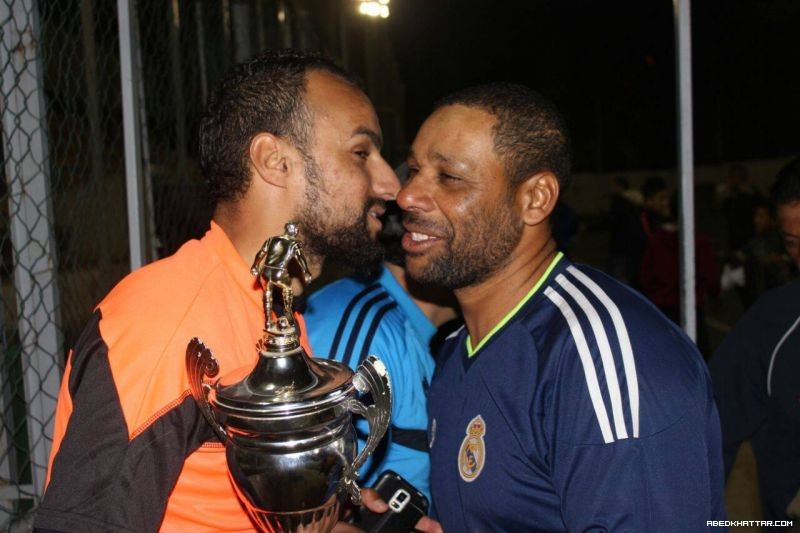 فوز نادي القدس على نادي شبيبة فلسطين على كاس ذكرى الشهيد علي عيادي في مخيم البداوي