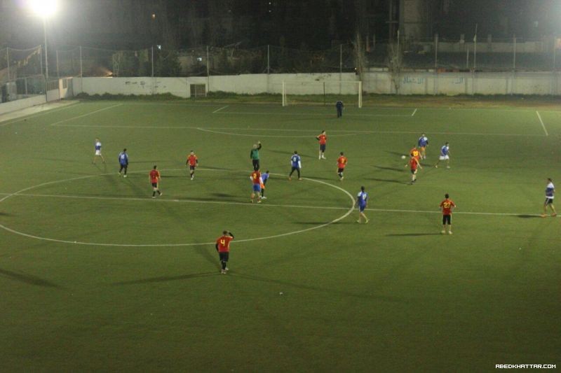 فوز نادي القدس على نادي شبيبة فلسطين على كاس ذكرى الشهيد علي عيادي في مخيم البداوي