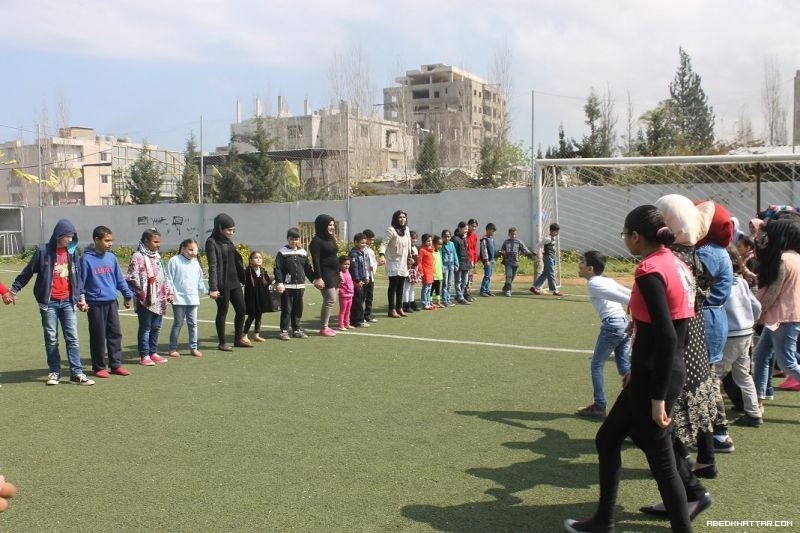 مؤسسة بيت اطفال الصمود في مخيم البداوي تحيي ذكرى يوم الارض