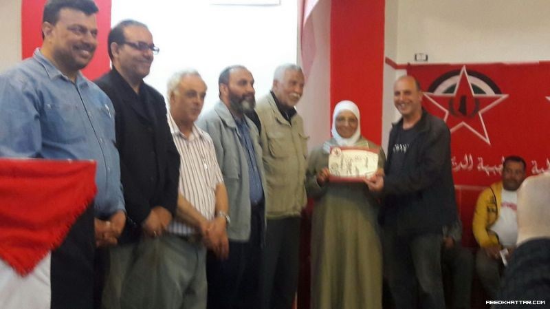 مهرجان بذكري النكبة وعيد العمال في مخيم البداوي