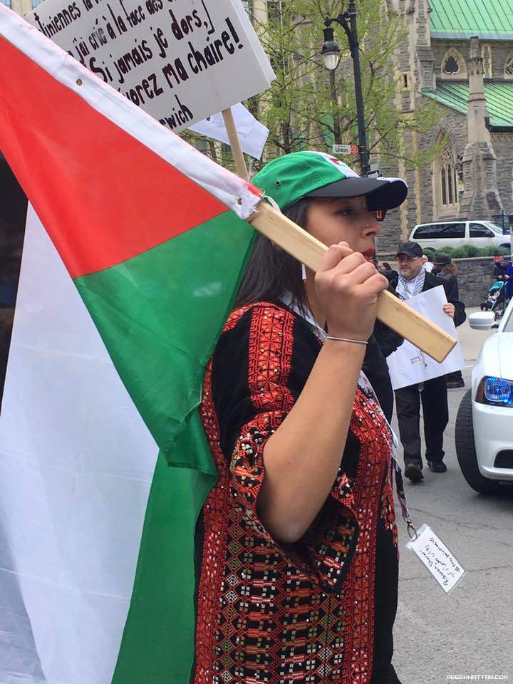 كندا || مسيرة حاشدة ومهرجان في مونتريال إحياءً للذكرى الـ68 للنكبة