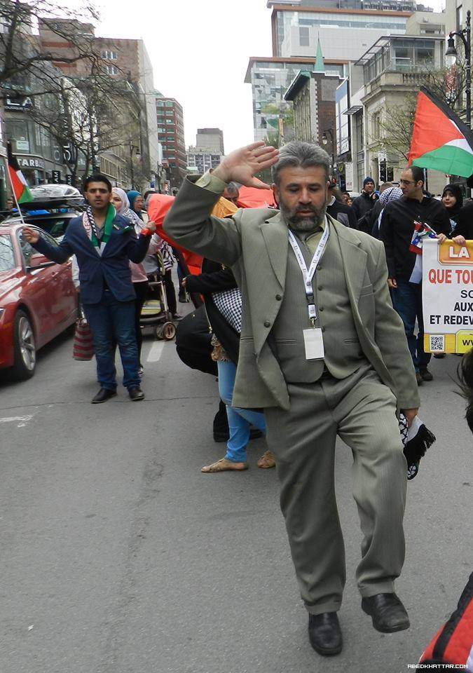 كندا || مسيرة حاشدة ومهرجان في مونتريال إحياءً للذكرى الـ68 للنكبة