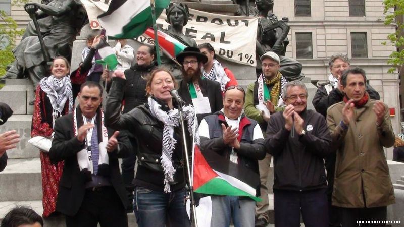 كندا || مسيرة حاشدة ومهرجان في مونتريال إحياءً للذكرى الـ68 للنكبة