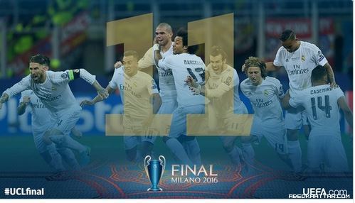 ريال مدريد يحرز لقب دوري أبطال أوروبا 
