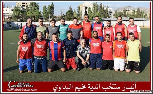 فوز فريق أنصار نادي شبيبة فلسطين على فريق مجموعة منتخب اندبة مخبم البداوي