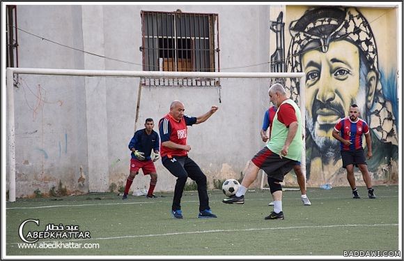 فوز فريق أنصار نادي شبيبة فلسطين على فريق مجموعة منتخب اندبة مخبم البداوي