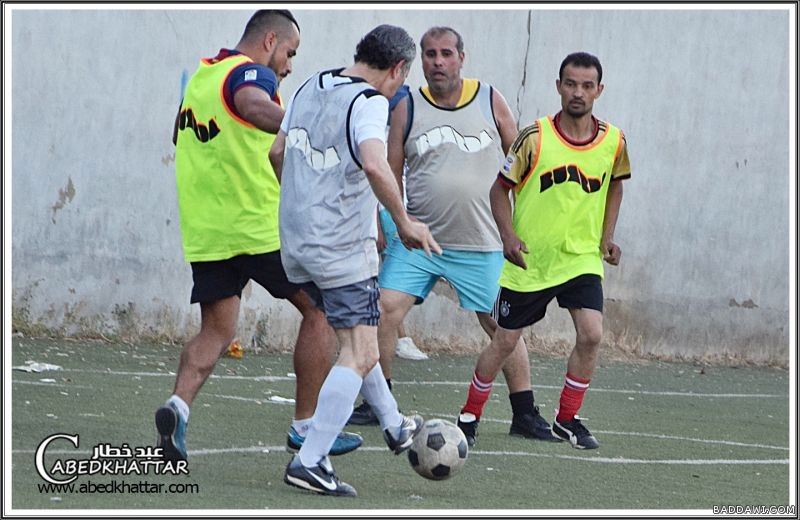 تعادل قدماء نادي شبيبة فلسطين على فريق قدماء نادي الهلال الفلسطيني